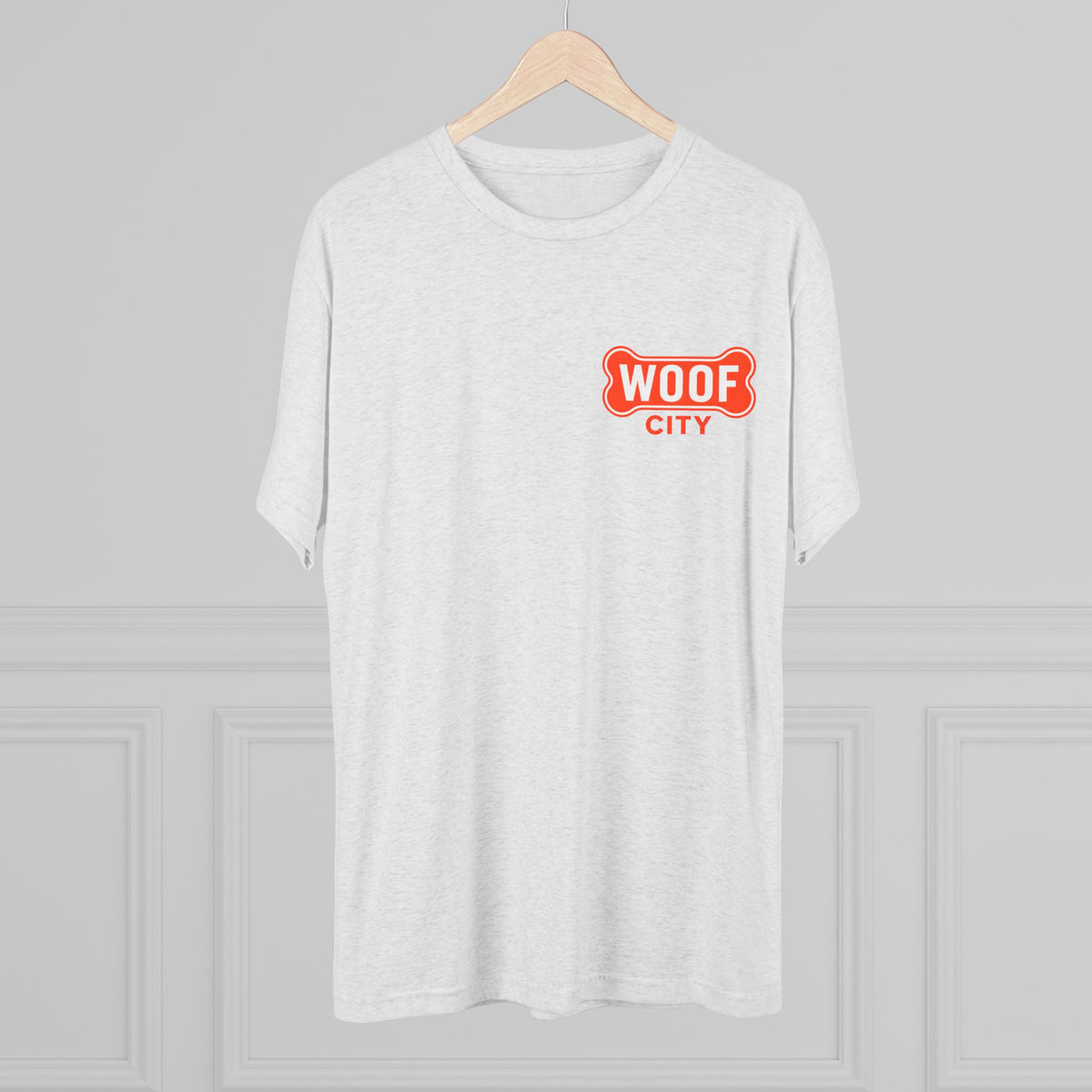 Woof City Tee — Dog Lover Graphic T-Shirt (Main Street Frisco, TX)