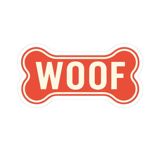 Woof City Logo Sticker – Represent the Pack!