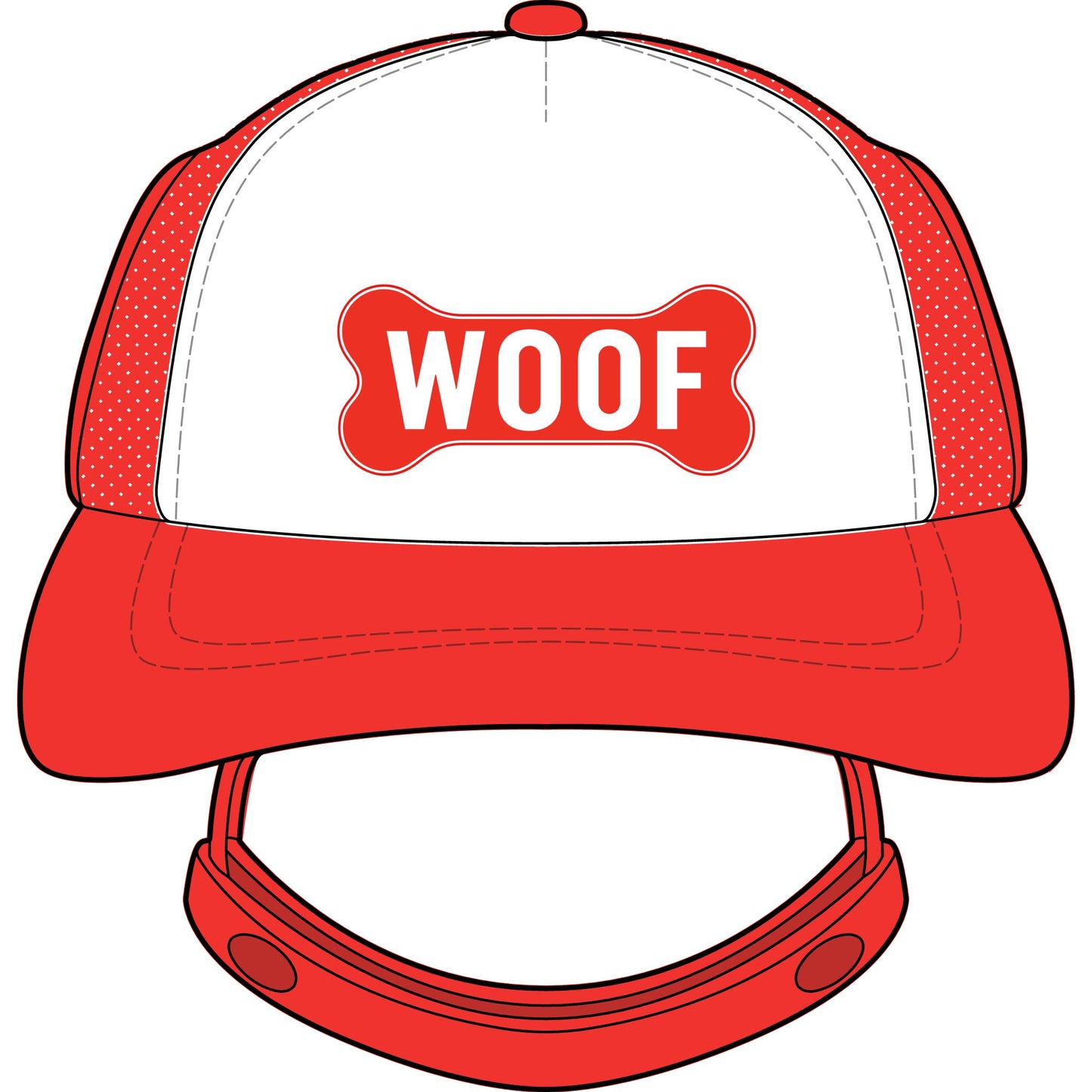Dog Foam Trucker Hat